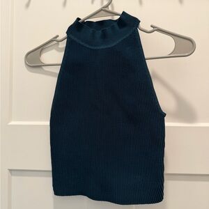 Aritzia Babaton Sculpt Knit Halter Top
